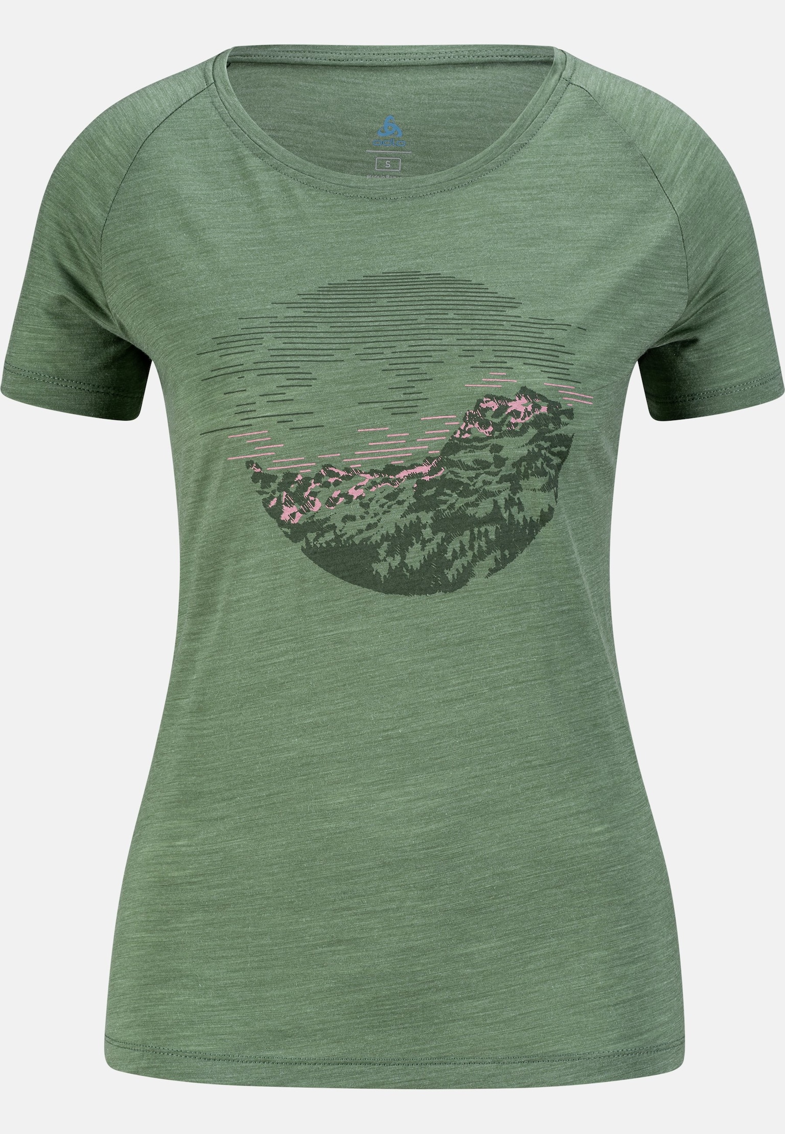 T-shirt Ascent Performance Wool Light Sunrise