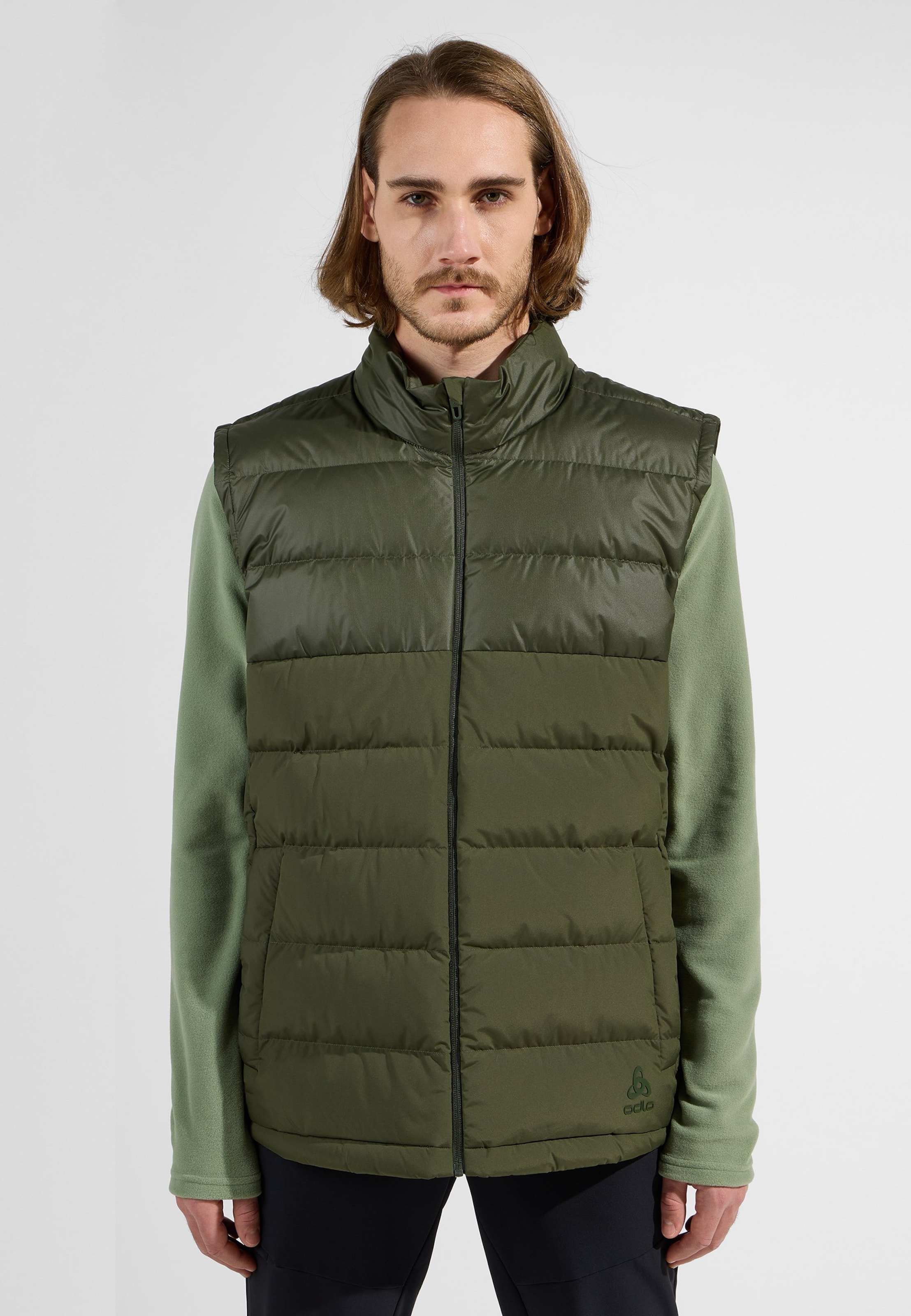 Odlo Severin N-Thermic Weste für Herren - Wandern - grün, S