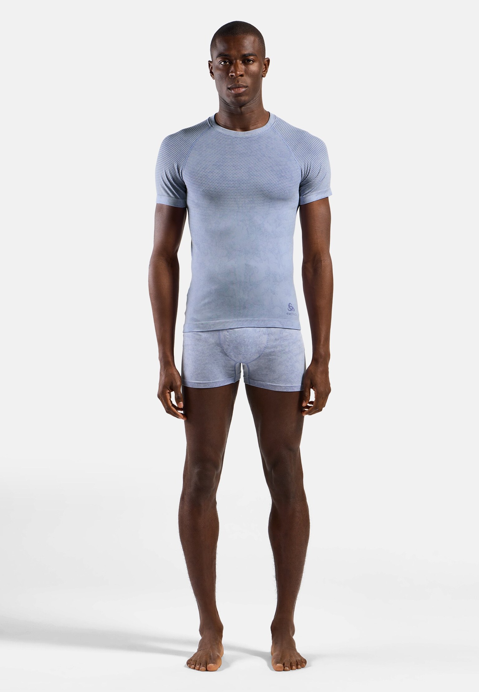 Performance Light rain-dye base layer met korte mouwen