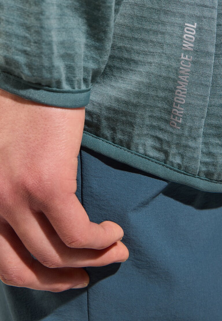 The Ascent wool insulated hybrid jacket