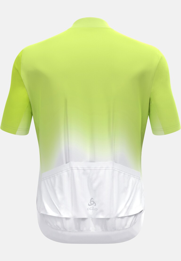 The Zeroweight Chill-Tec print short sleeve cycling jersey