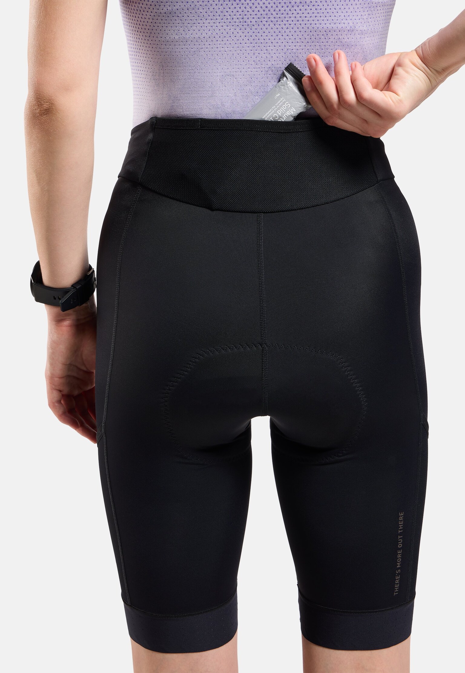 Explorer korte cargo fietsbroek voor dames