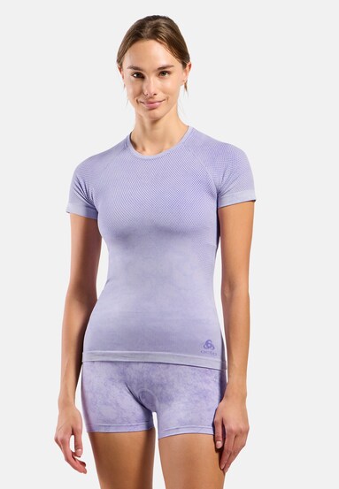 Kurzärmeliger Performance Light Base Layer mit Rain-Dye-Effekt