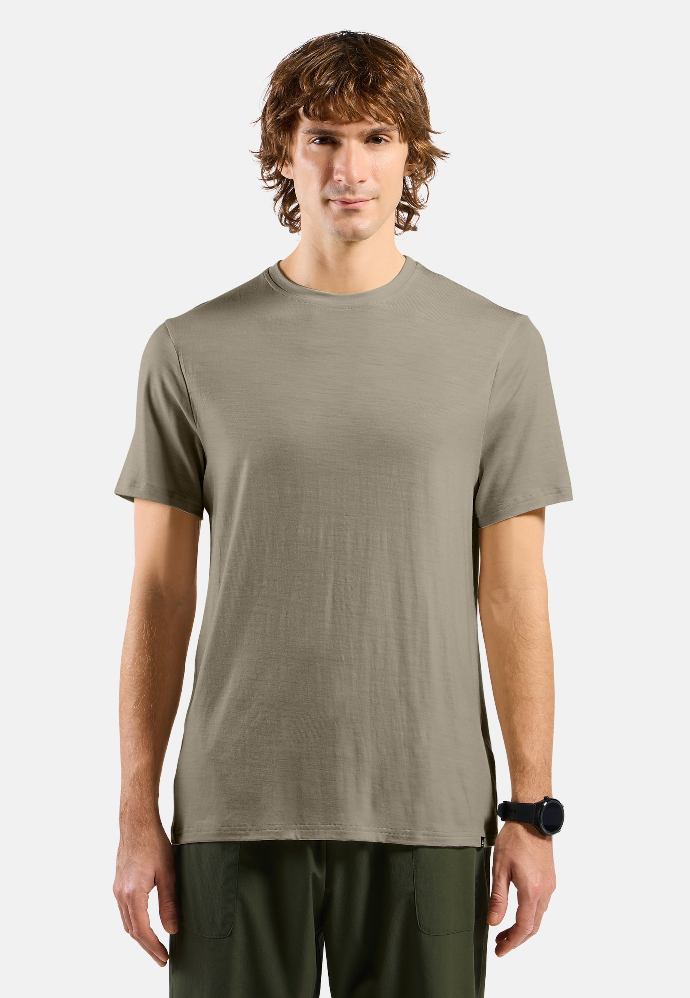 Odlo Merino 160 Plain T-Shirt für Herren - Wandern, Casual Comfort - , XL