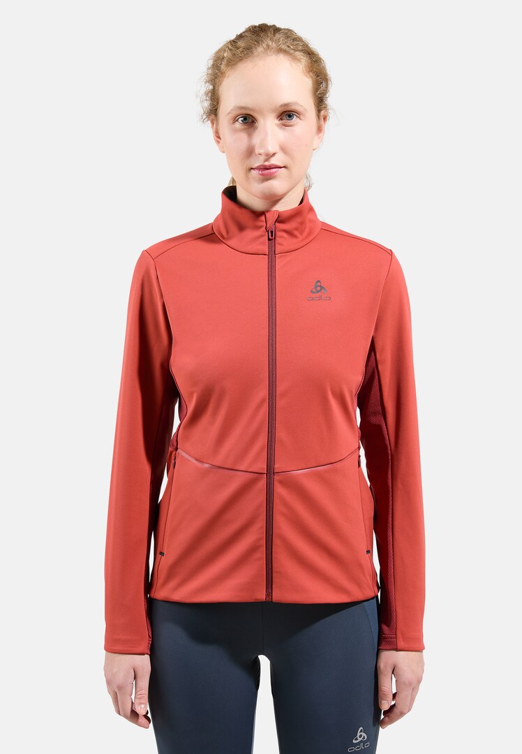 The Markenes cross-country jacket in cinnabar - spiced apple