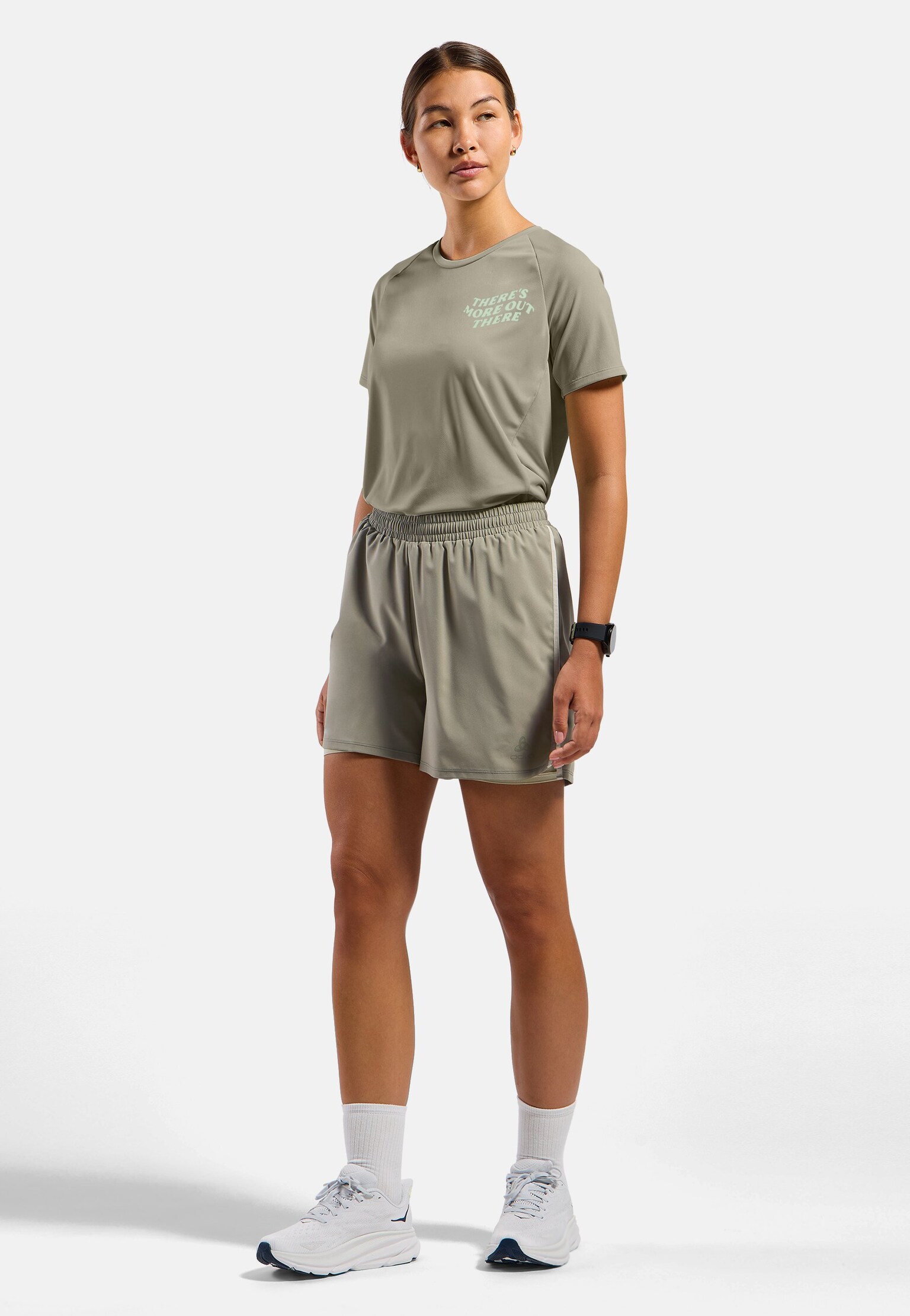 Essentials Laufshirt mit TMOT-Print