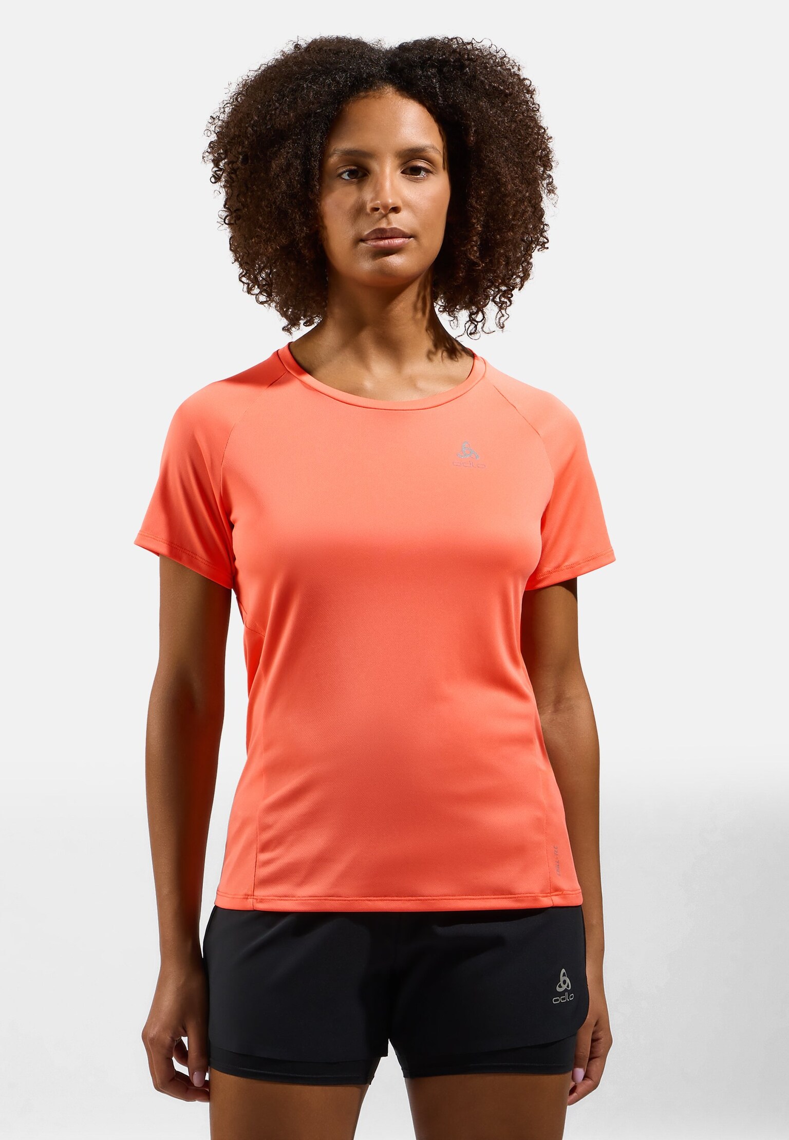 Essentials Chill-Tec-hardloop-T-shirt voor dames