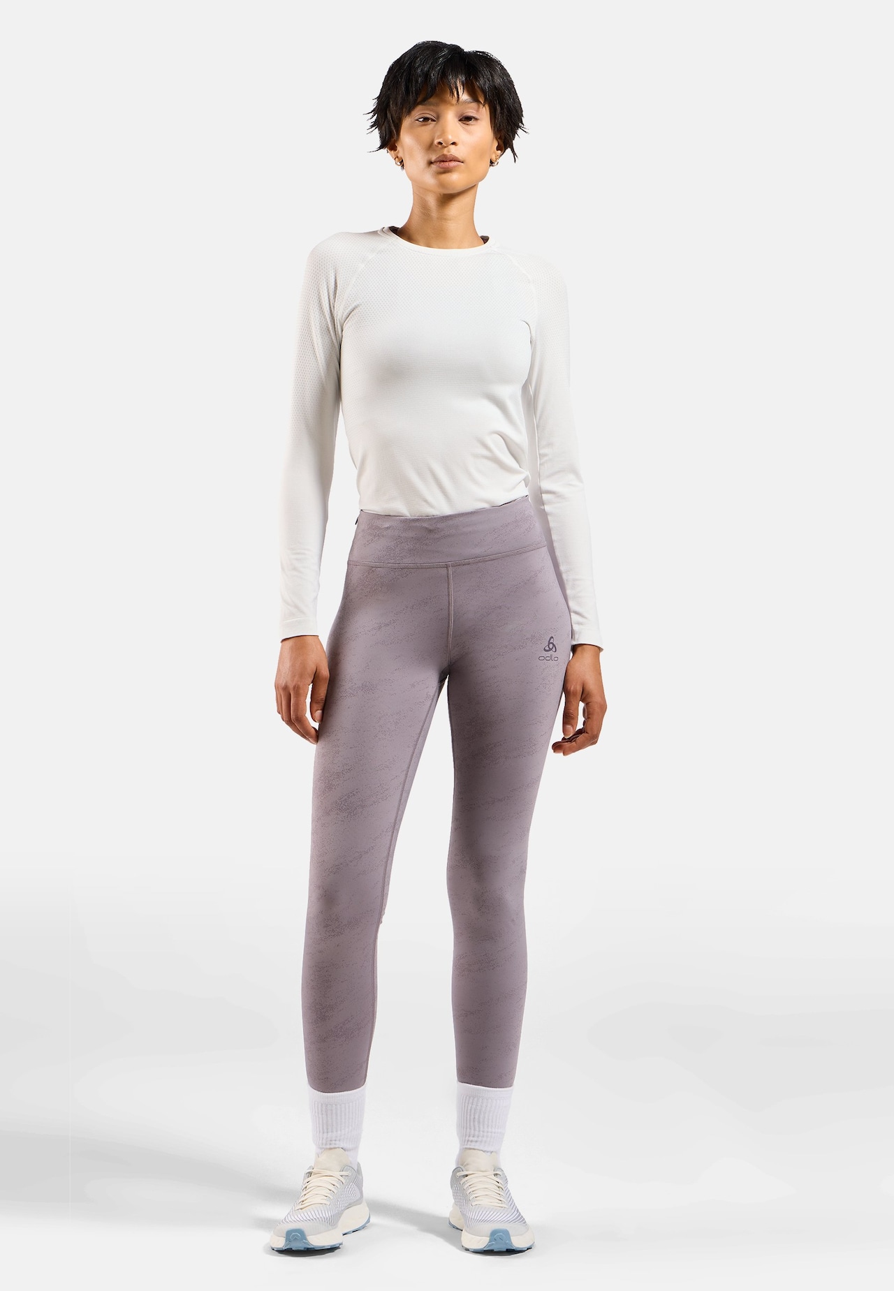 Zeroweight Print Reflective Running Tights