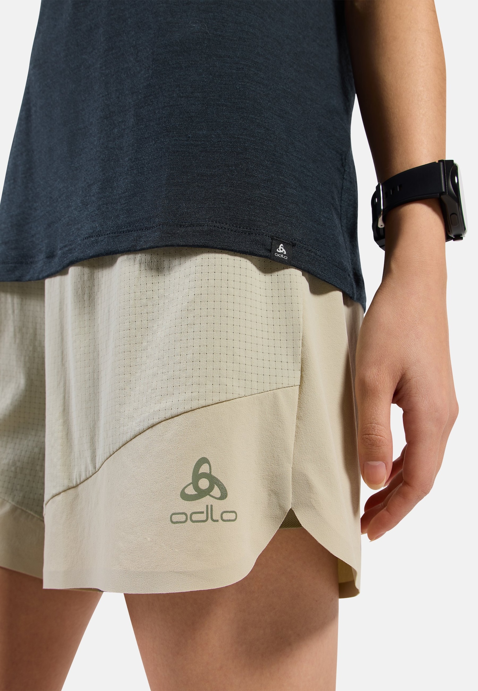 The Ascent Merino-blend hyper mapping t-shirt