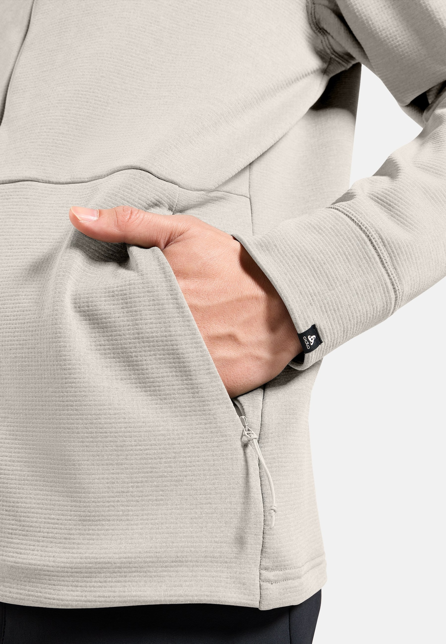 Haut zippé Grid Fleece