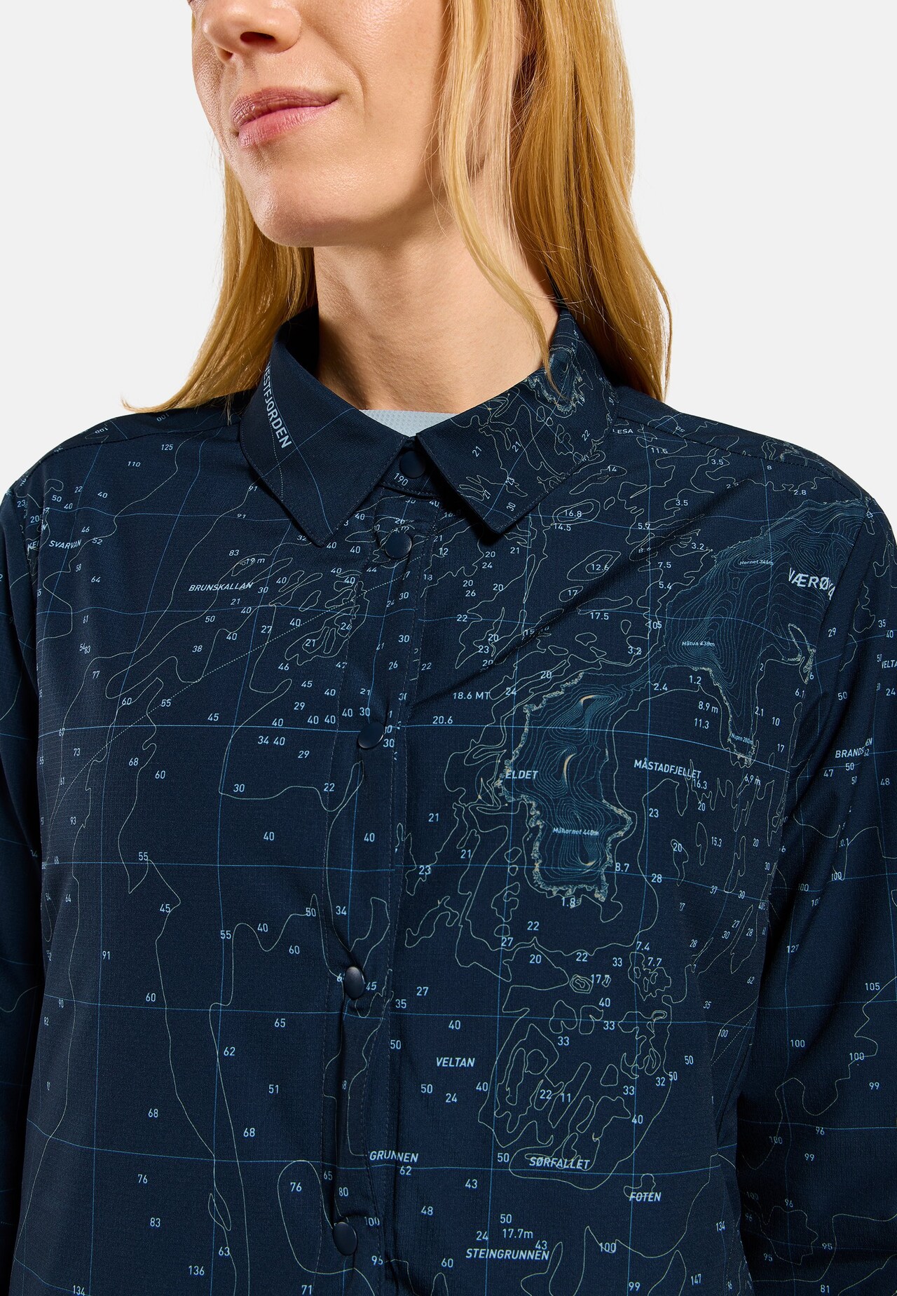 Transition Gewatteerd Shirt met Lange Mouwen