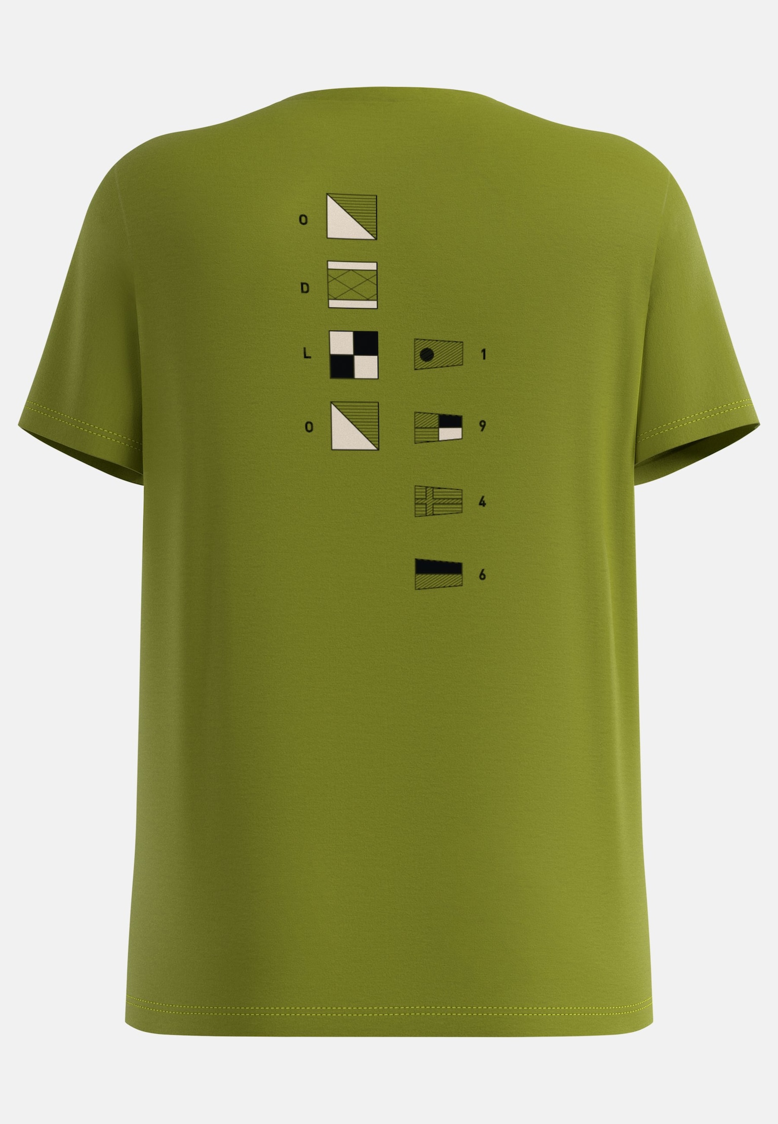 T-Shirt Cotton Blend Odlo Flags