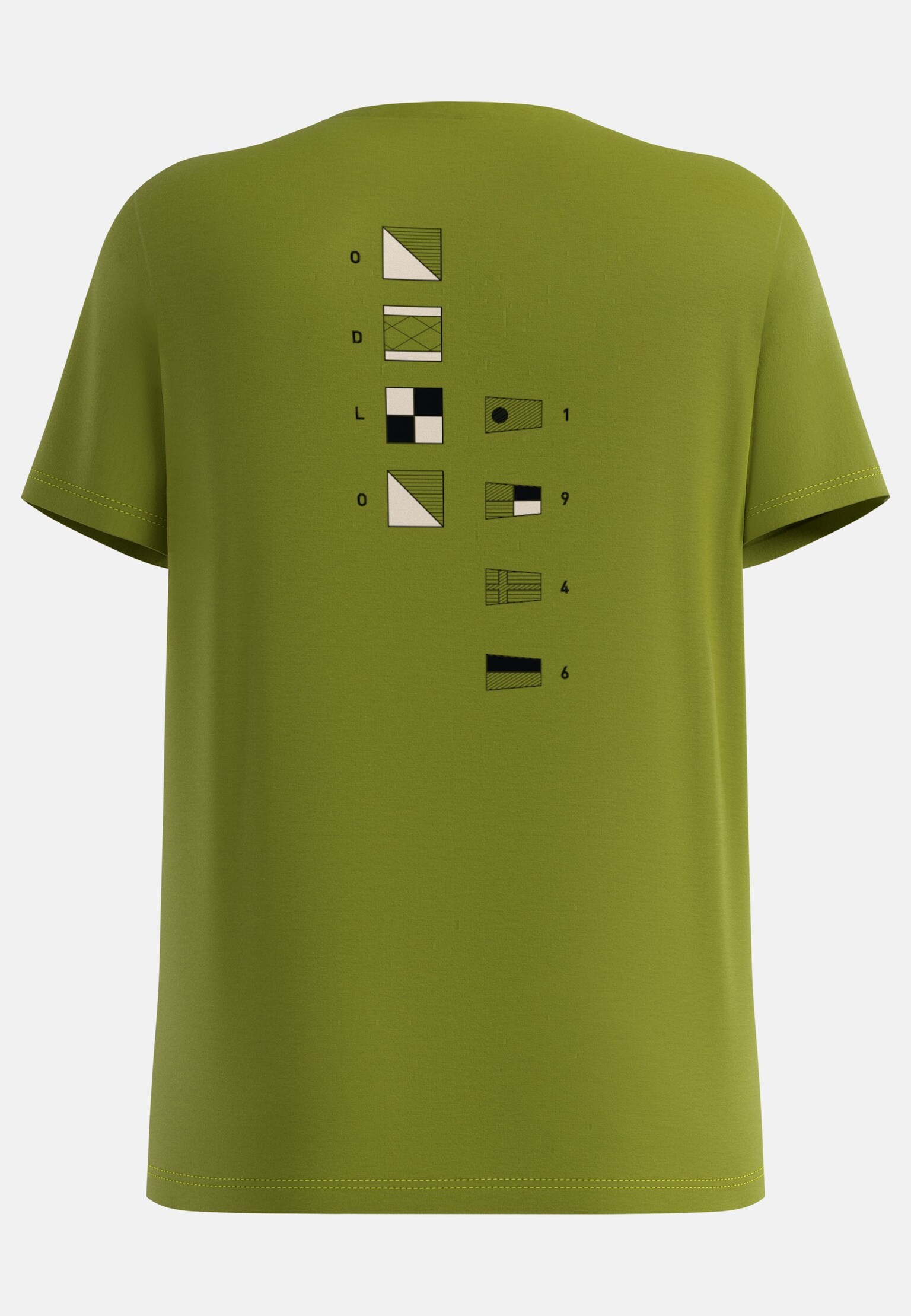 The Ascent cotton blend Nautical Flags t-shirt