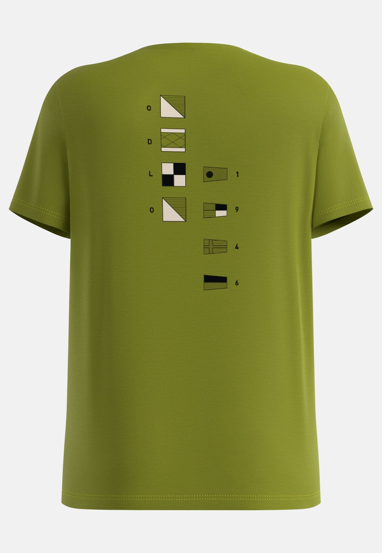 T-shirt Odlo Flags in misto cotone