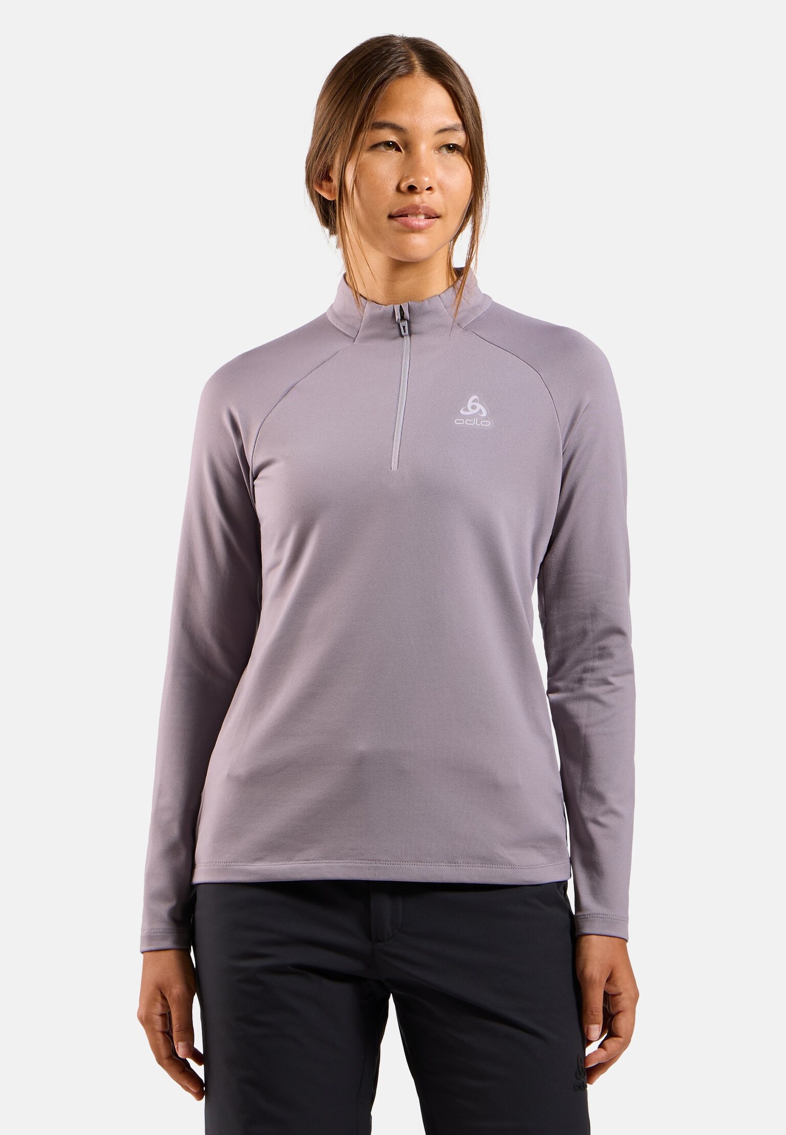 The Essentials Light half-zip mid layer