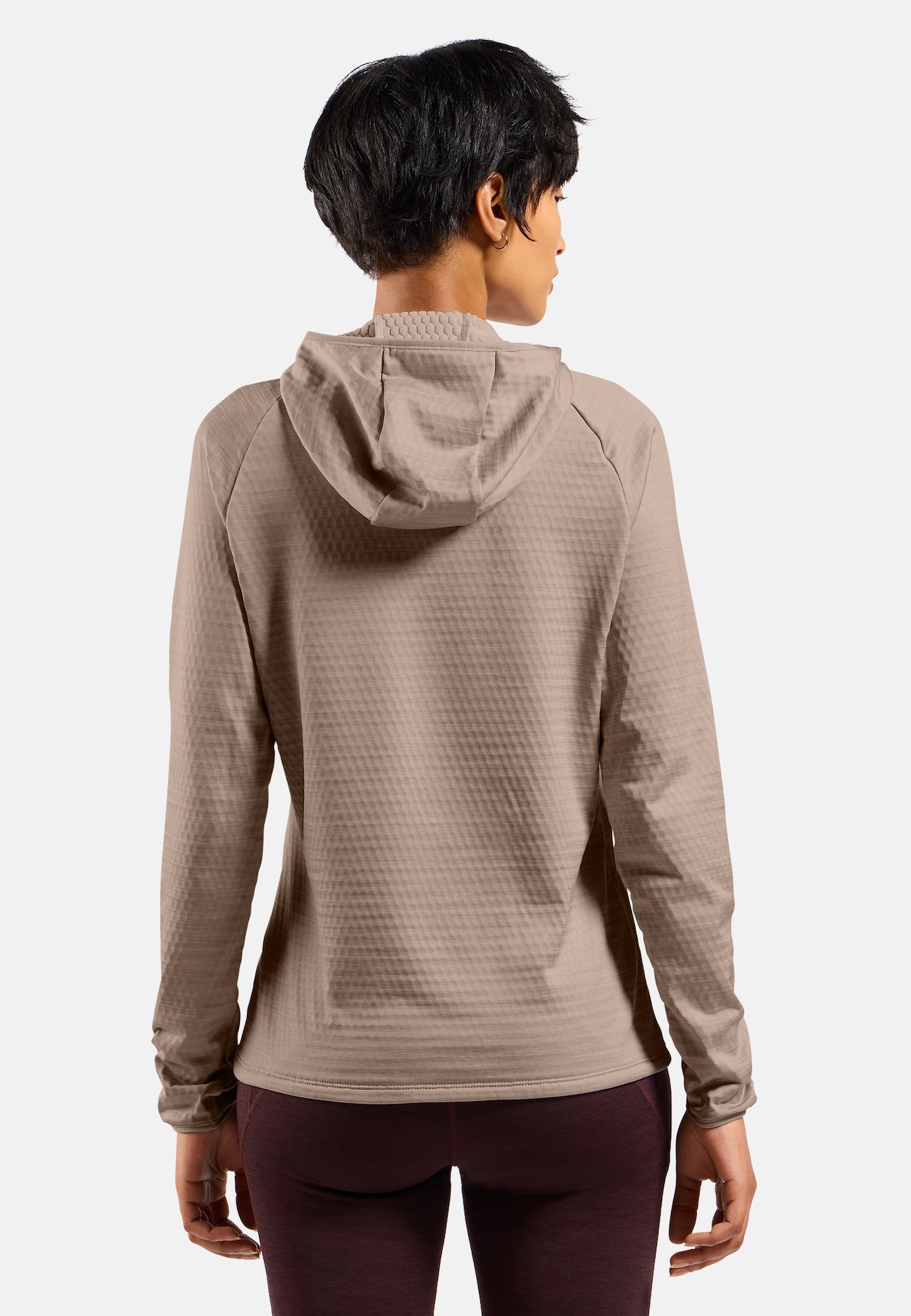 Felpa da running Essential Thermal con cappuccio