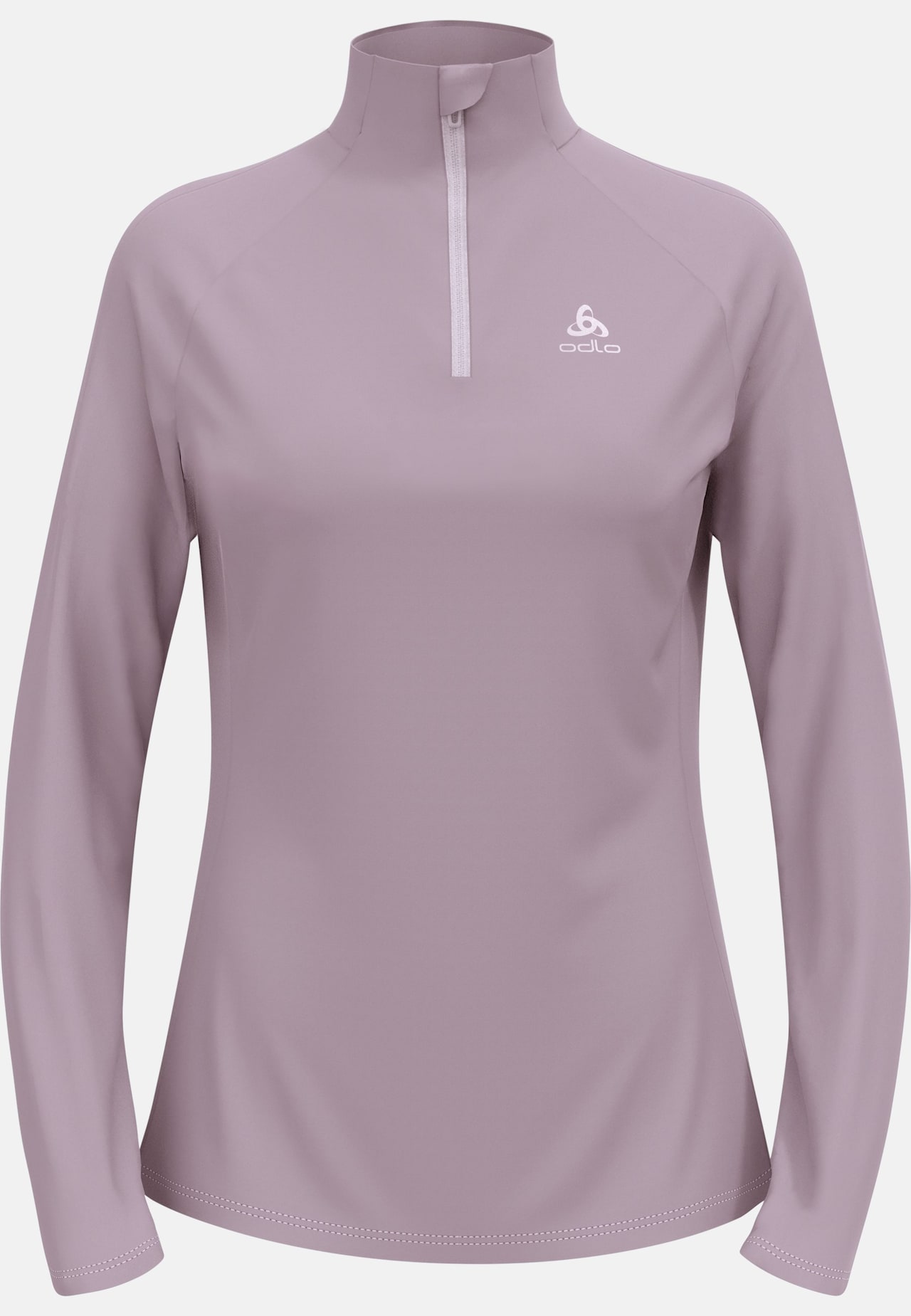 Felpa da running Essential Ceramiwarm a mezza zip