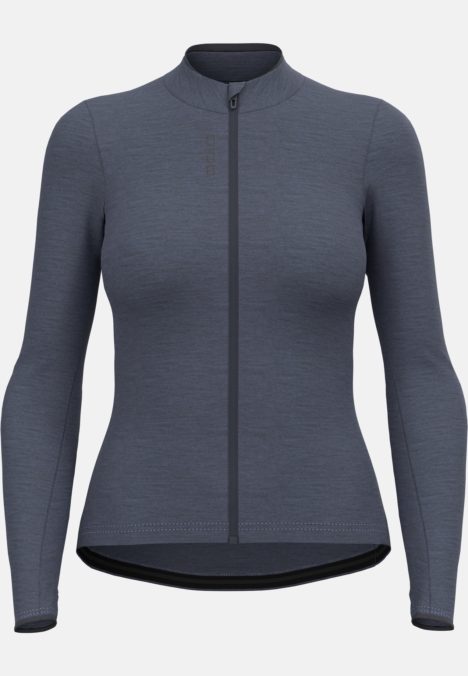 150 Long-Sleeve Cycling T-Shirt Full-Zip