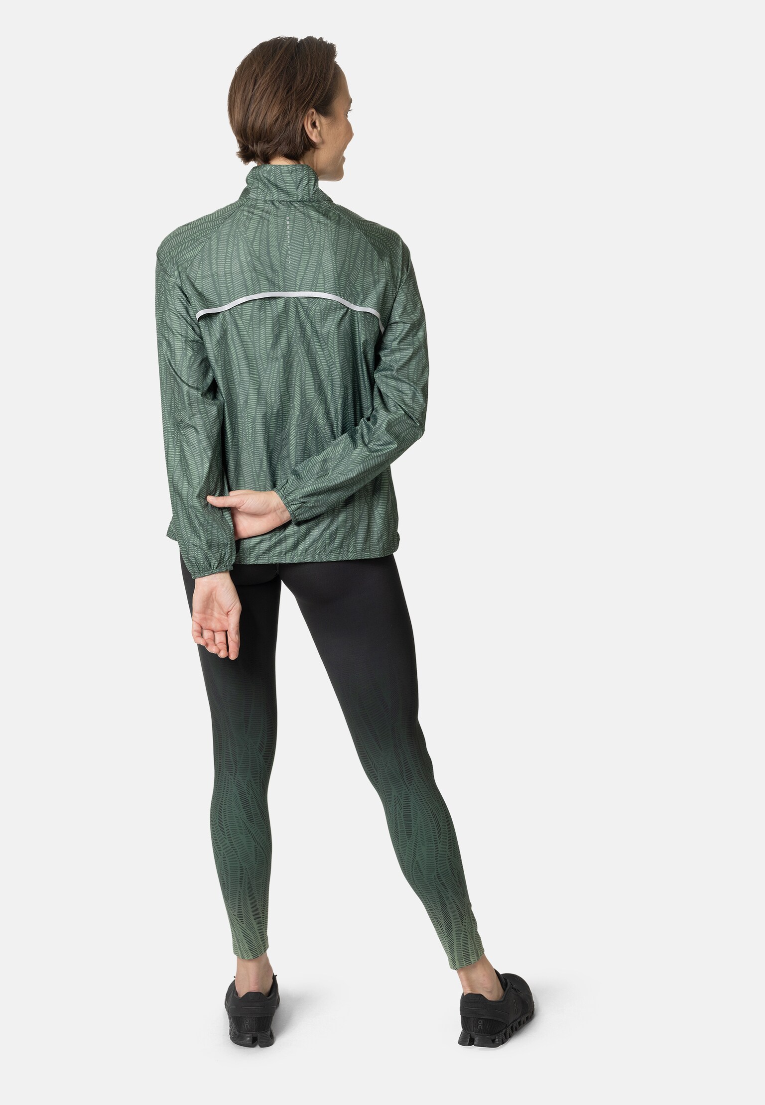 The Zeroweight print running jacket