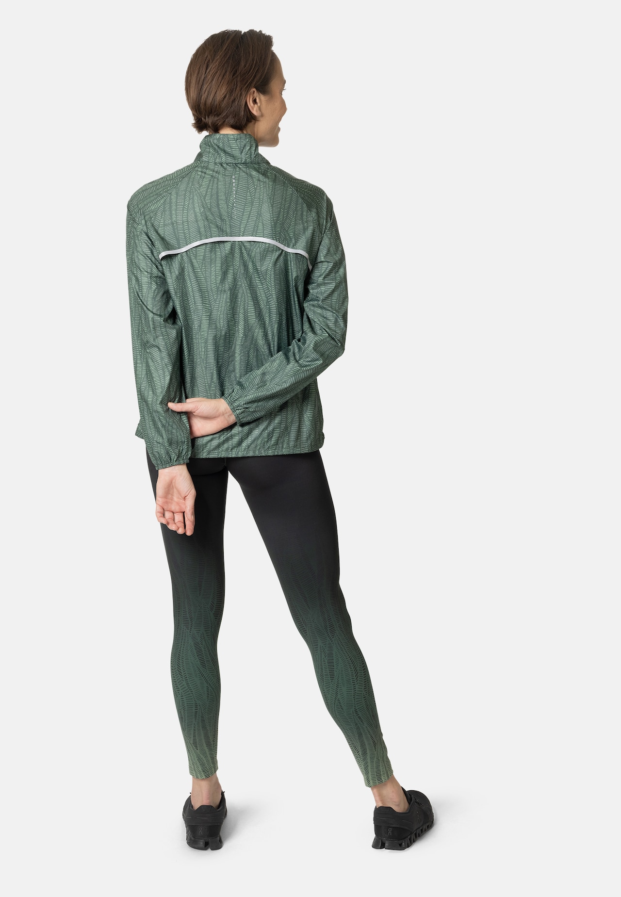 Zeroweight Laufjacke mit Print