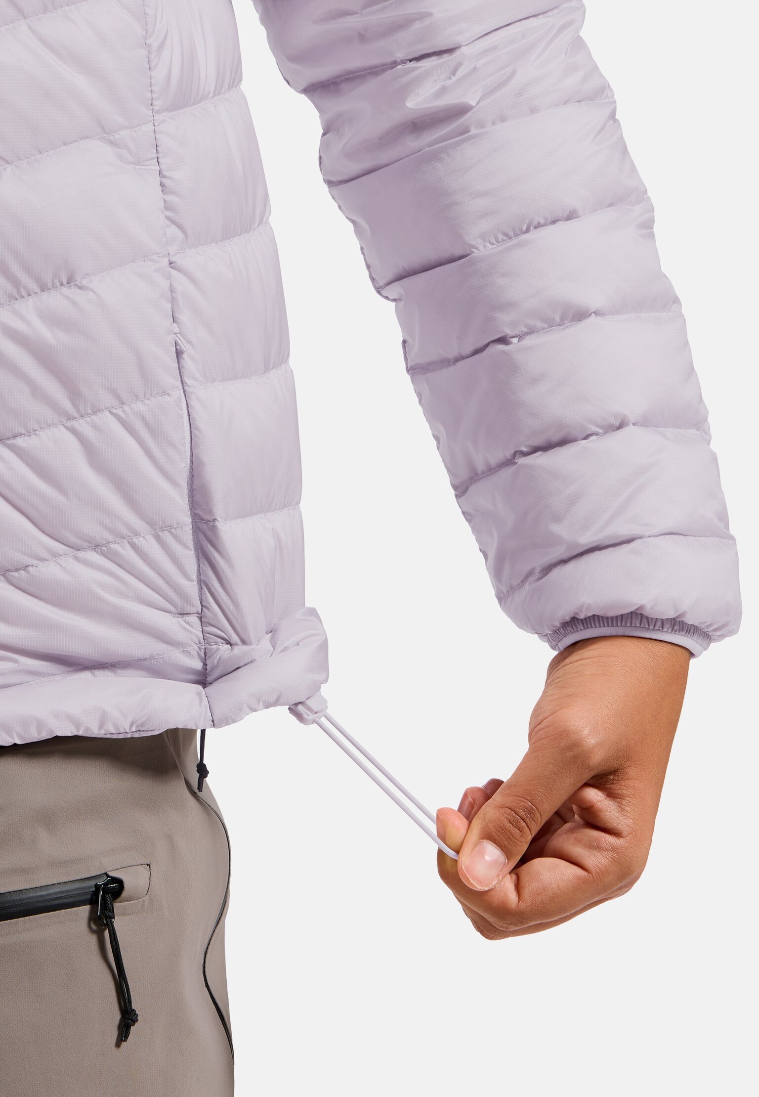 The X-Alp packable hooded down jacket