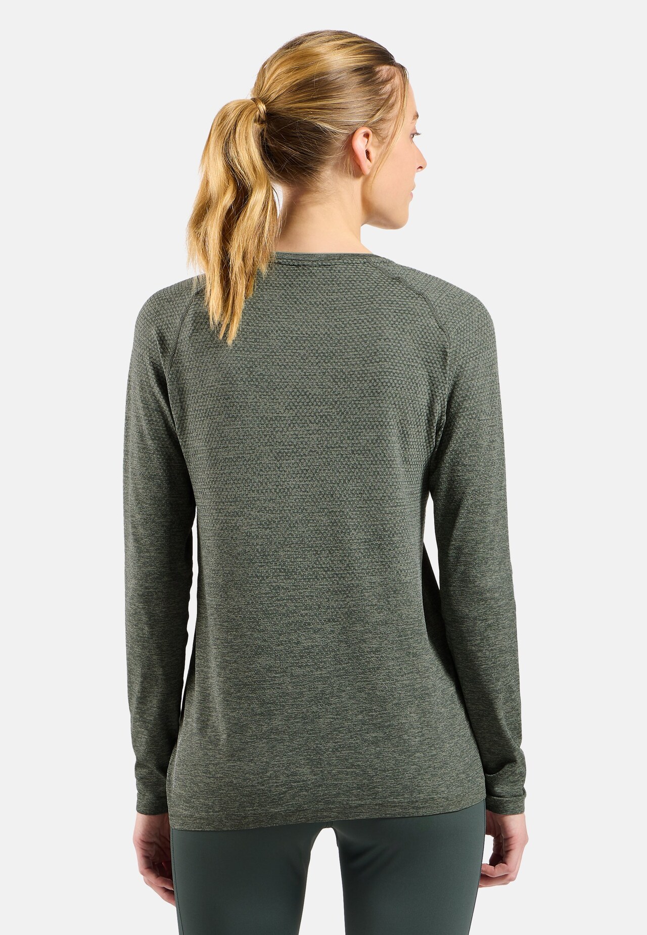 T-shirt manches longues de running Essential Seamless