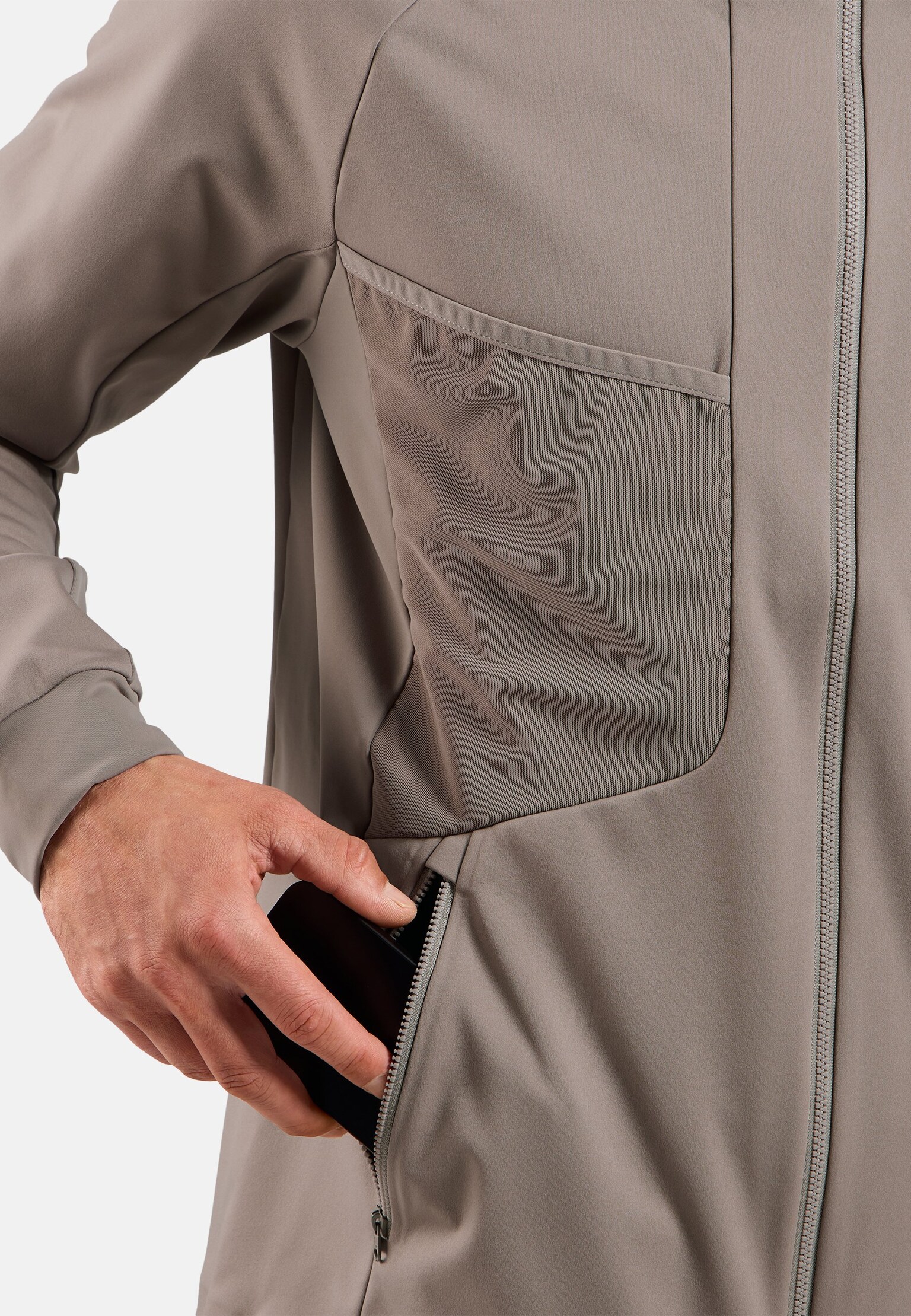 The Zeroweight X-Warm windproof cross-country jacket