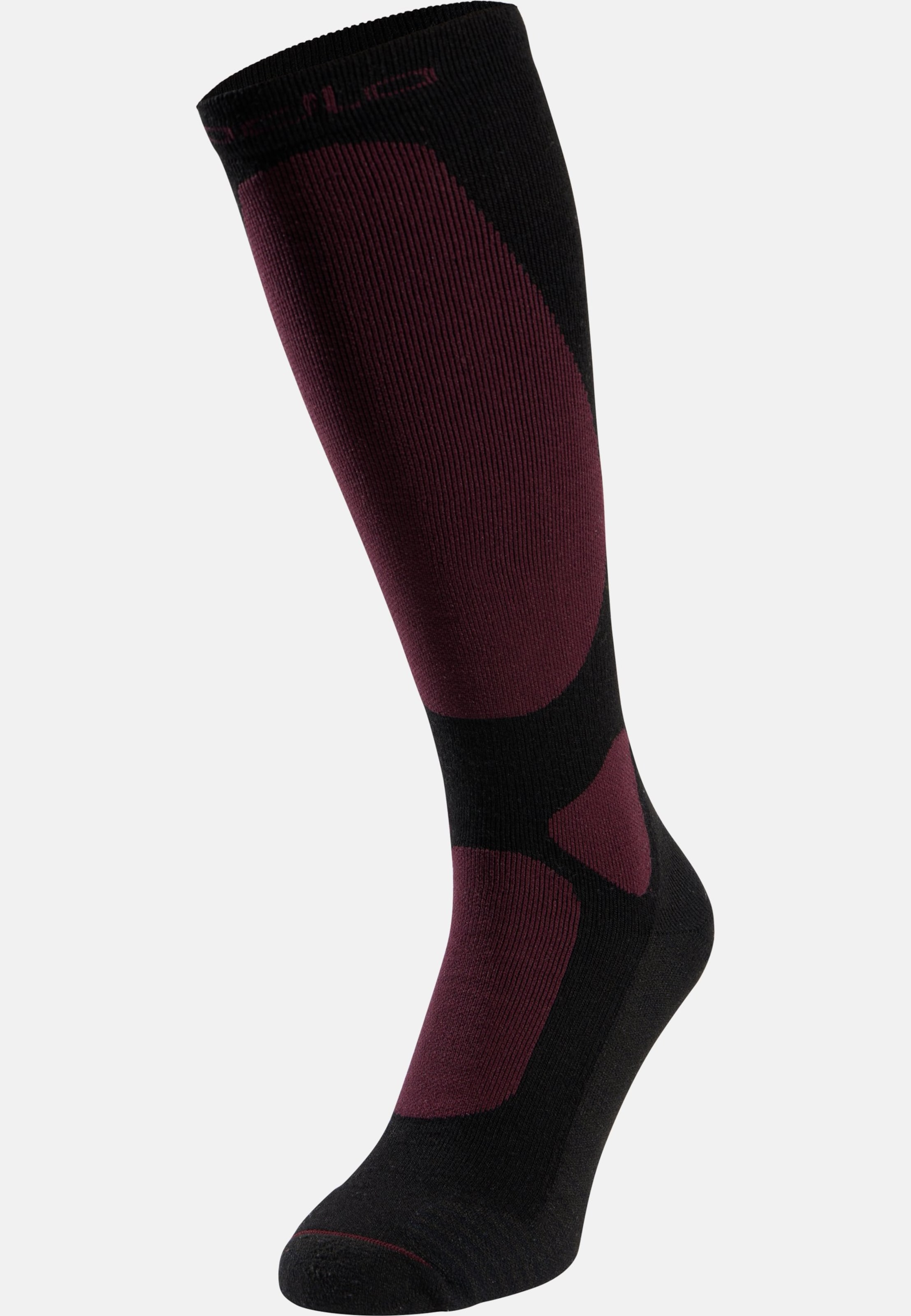 Odlo Active Warm Element Skisocken - Ski & Snow - schwarz, 45-47