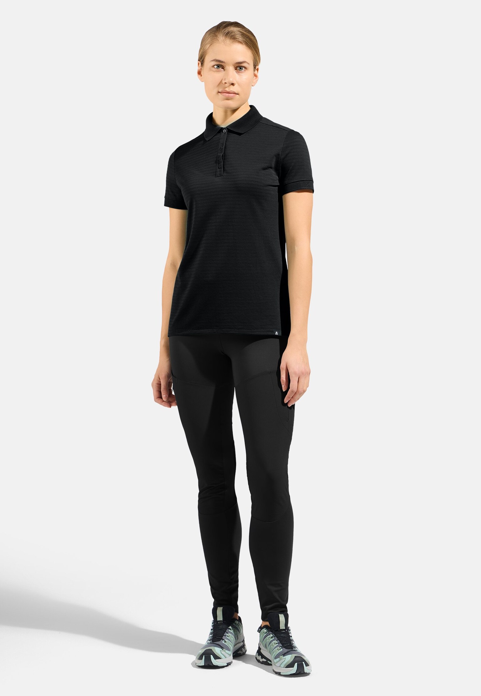 Ascent Poloshirt mit Naturfasern