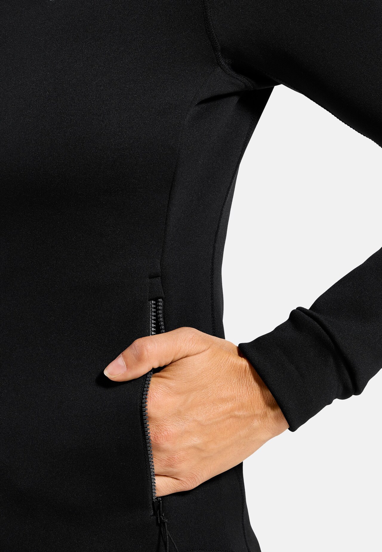 Felpa Berra a zip intera
