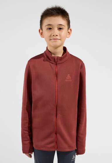 The Berra kids' mid layer zip