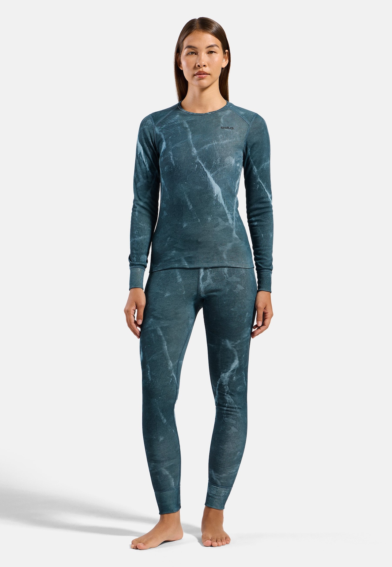 Collective Voices Active Warm Print Base Layer Top