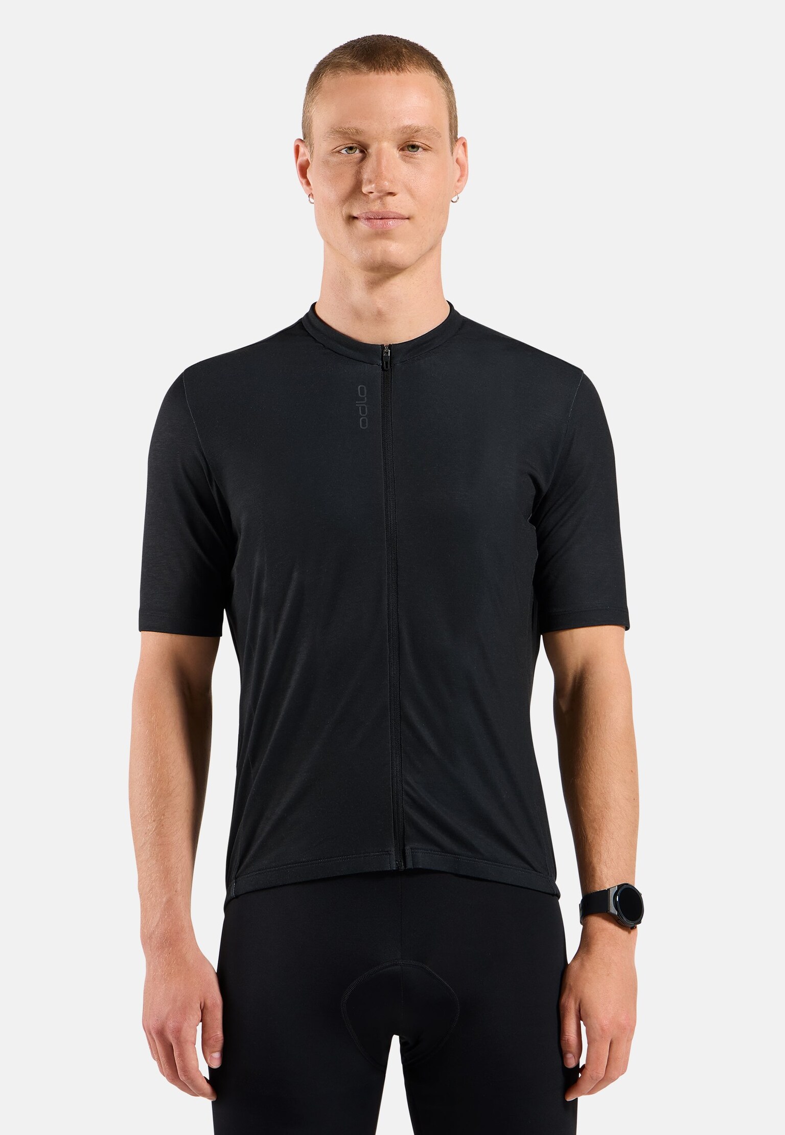 Essentials Radtrikot mit Reissverschluss