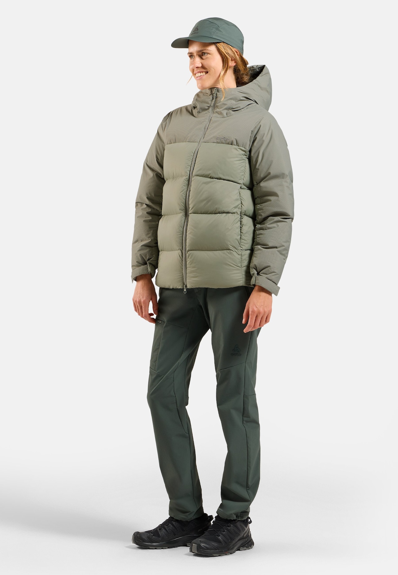 Down Hooded Insulated Jacket