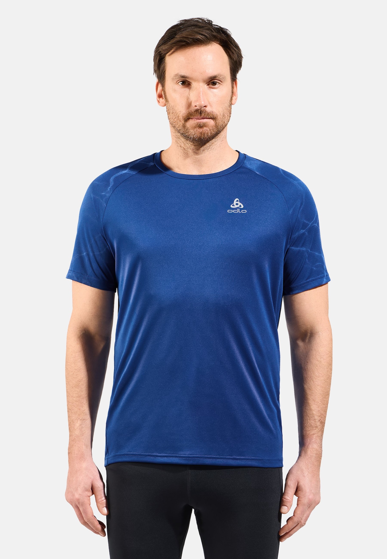 T-shirt da running Essentials con stampa