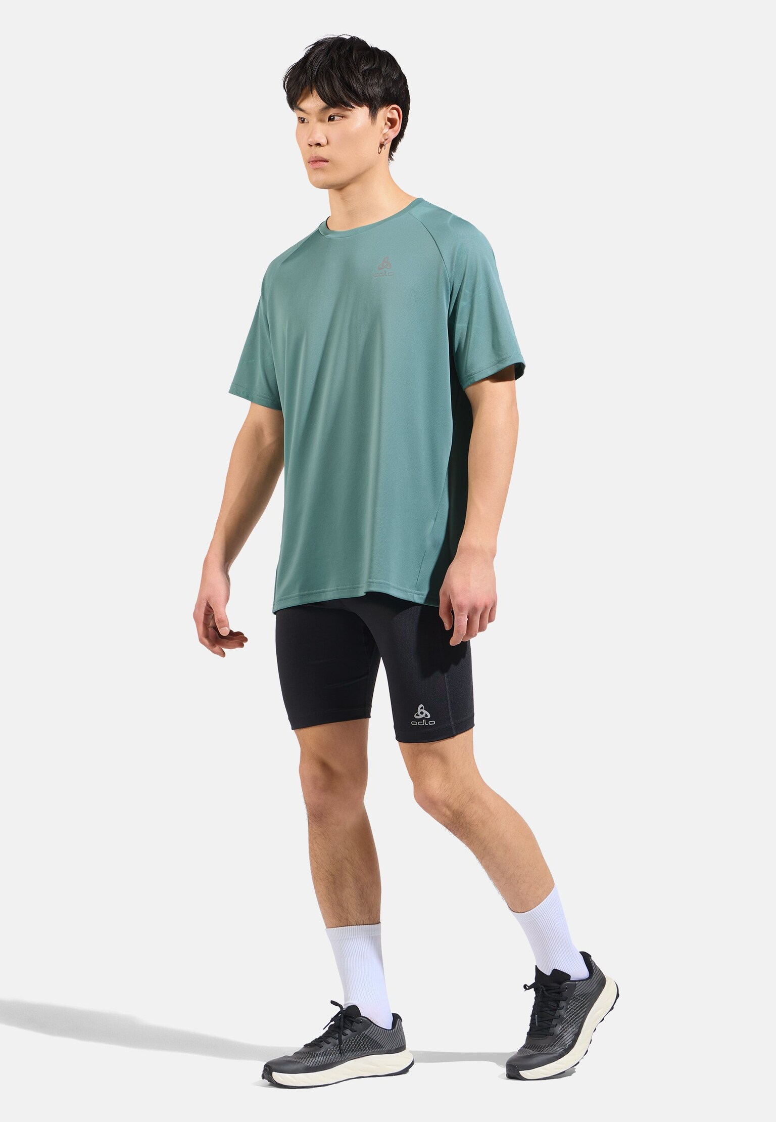 Essentials Laufshirt mit Print