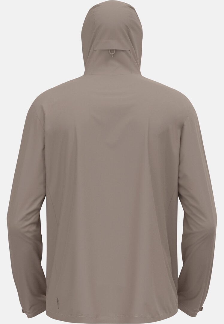 The men's Aegis 2.5L waterproof hardshell jacket in cinder
