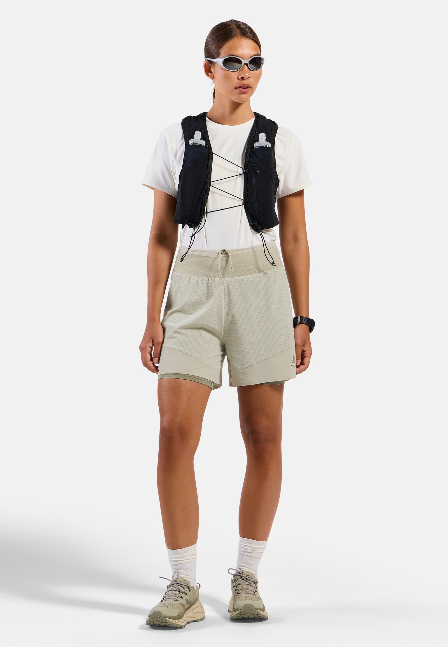 X-Alp 5-inch 2-i-1-terrengløpeshorts 2.0