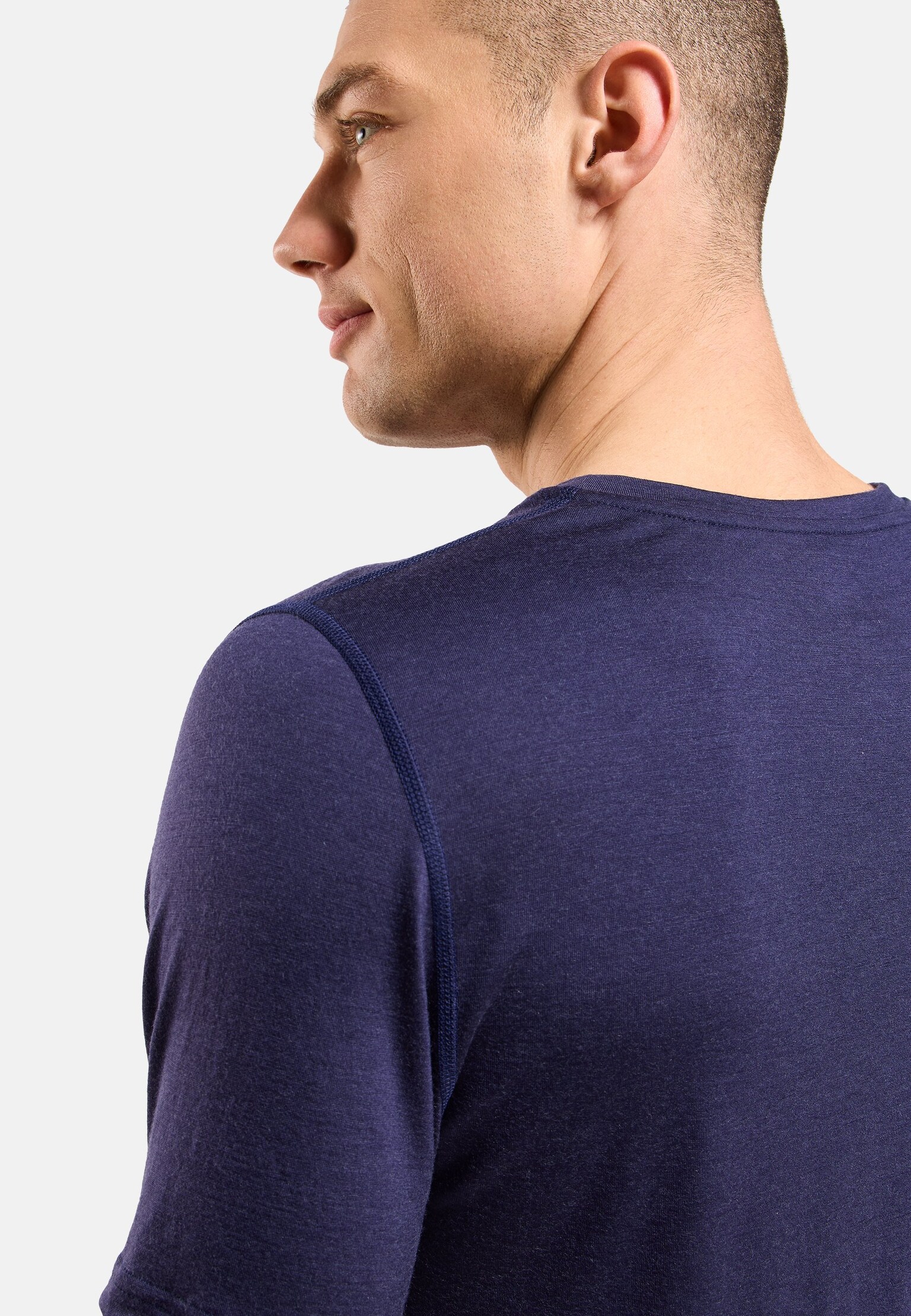 Natural Merino 200 basislaag T-shirt met ronde hals