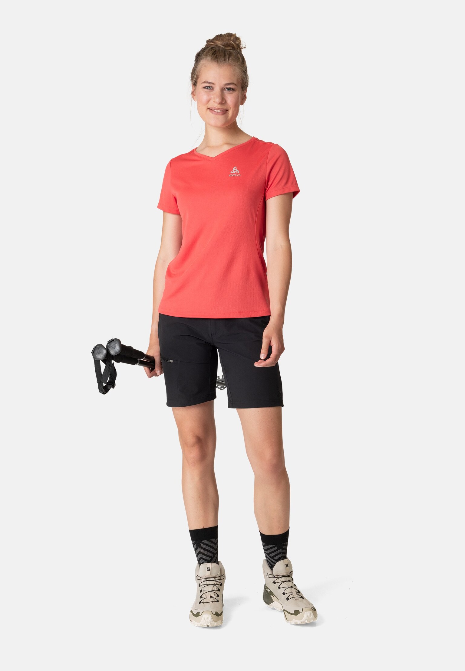 F-Dry T-shirt met V-hals