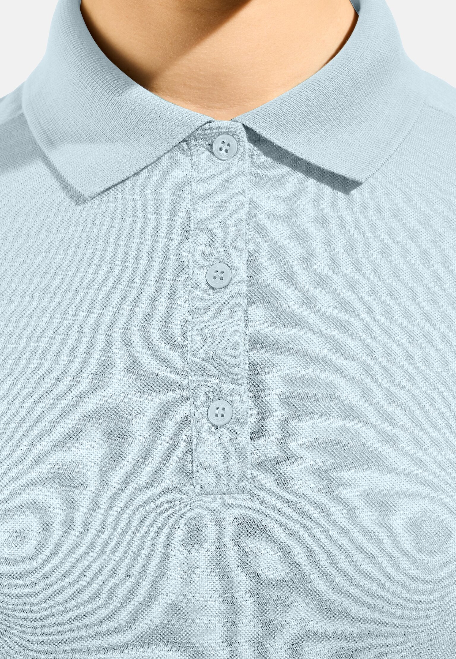 Ascent Poloshirt mit Naturfasern