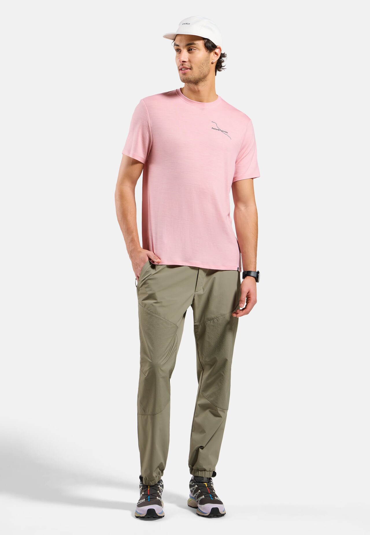 Merino 160 Postcards t-skjorte