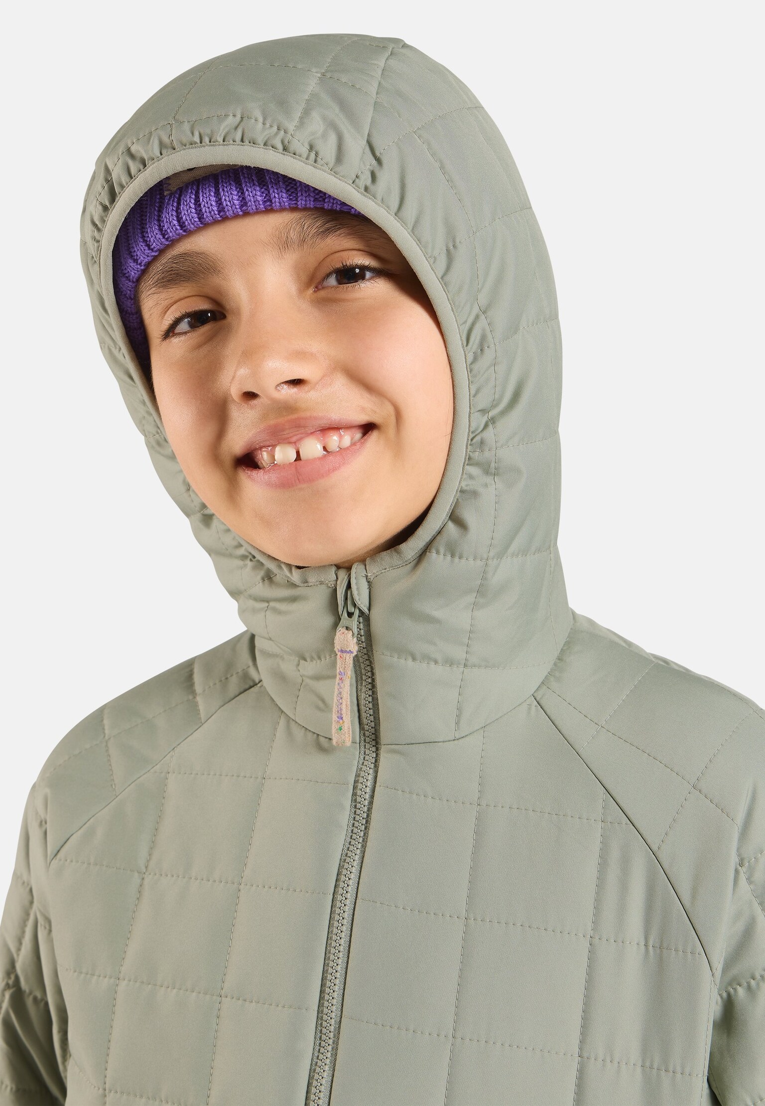 Geïsoleerd winddicht kinderjack met capuchon uit de Adventurer-collectie