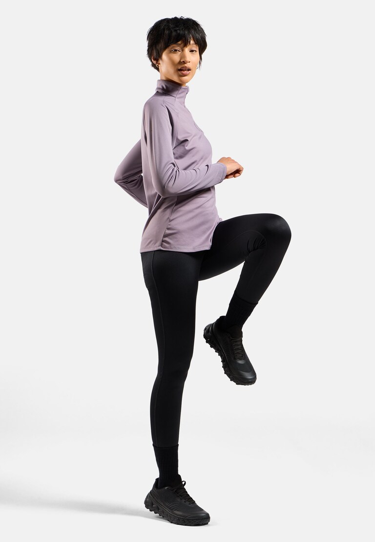 The Essentials Ceramiwarm half-zip mid layer