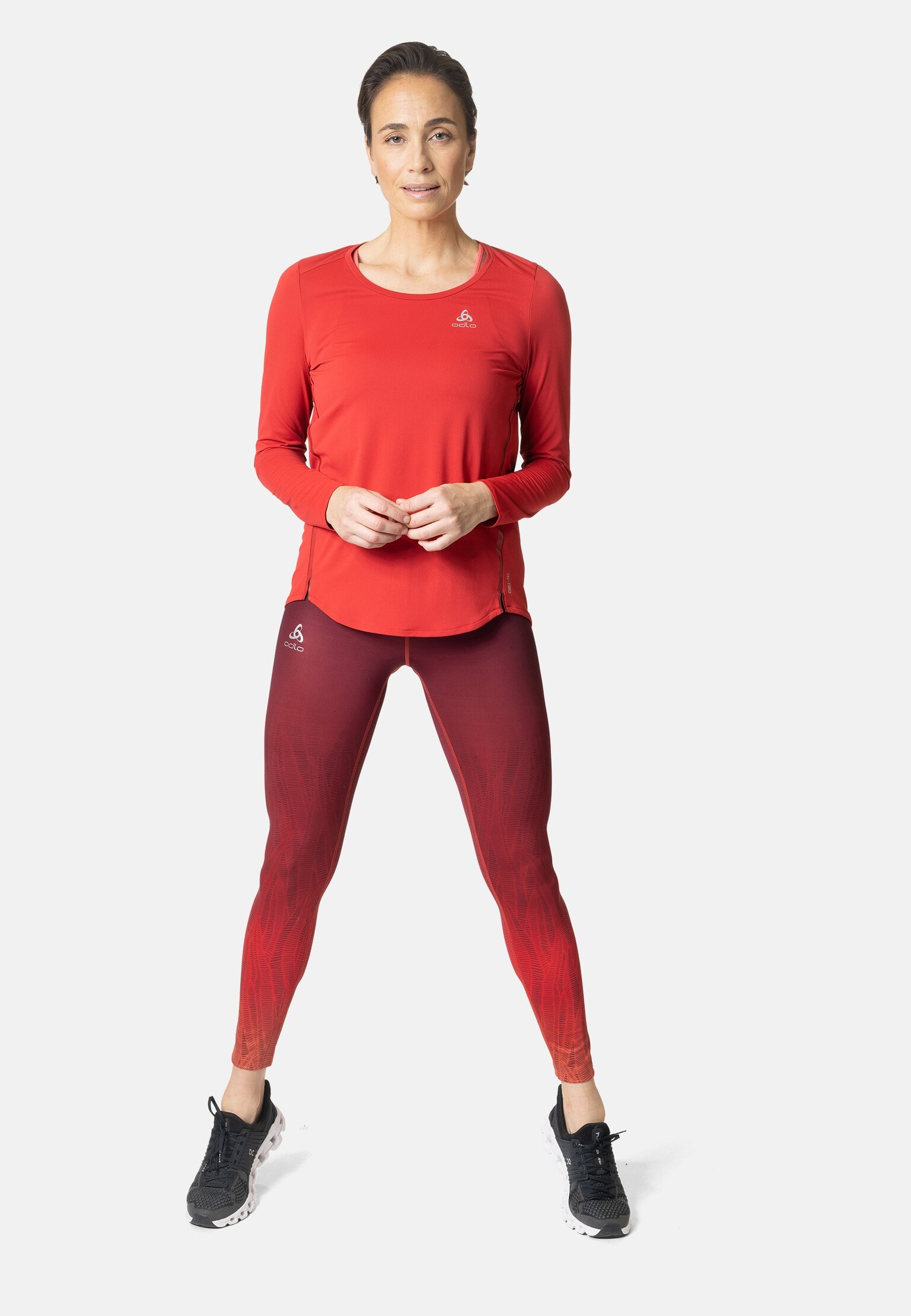 Zeroweight Chill-Tec Langarm-Laufshirt