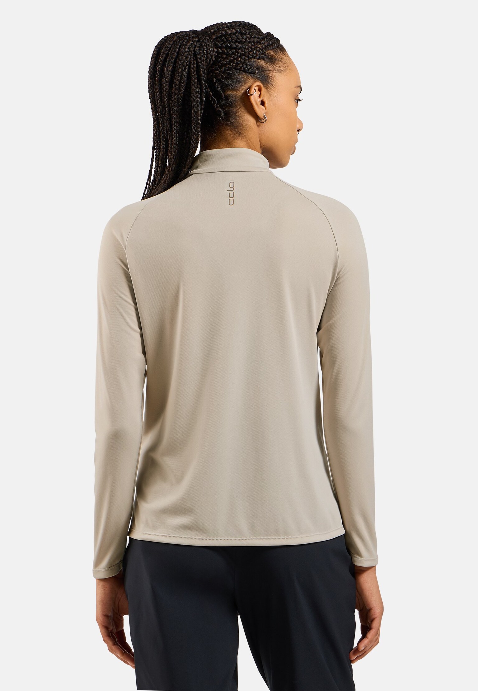 Mid layer running Essentials Ceramiwarm con mezza zip