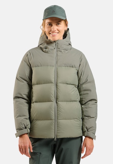 Ascent Daunenjacke mit Kapuze