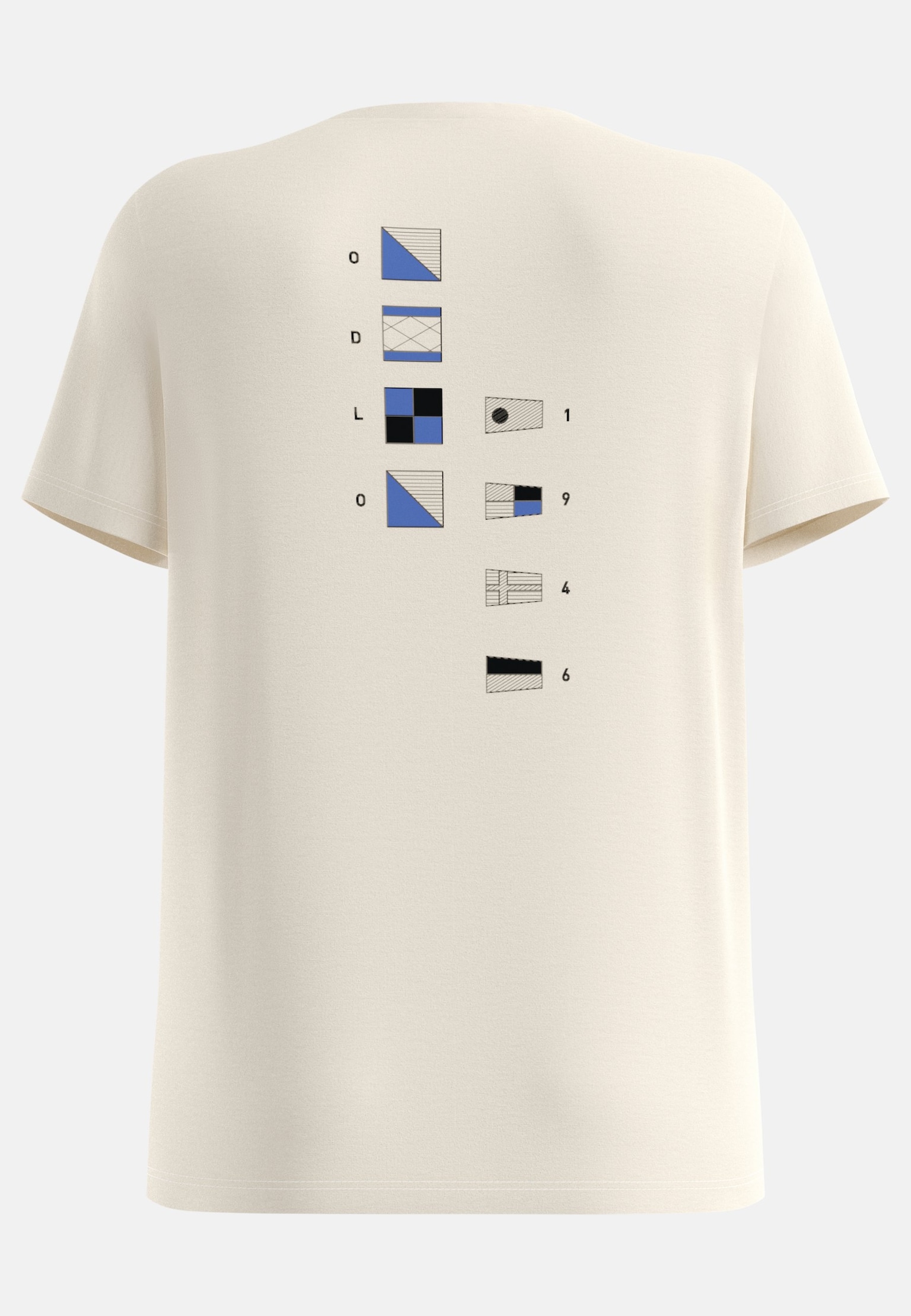 T-Shirt Cotton Blend Odlo Flags