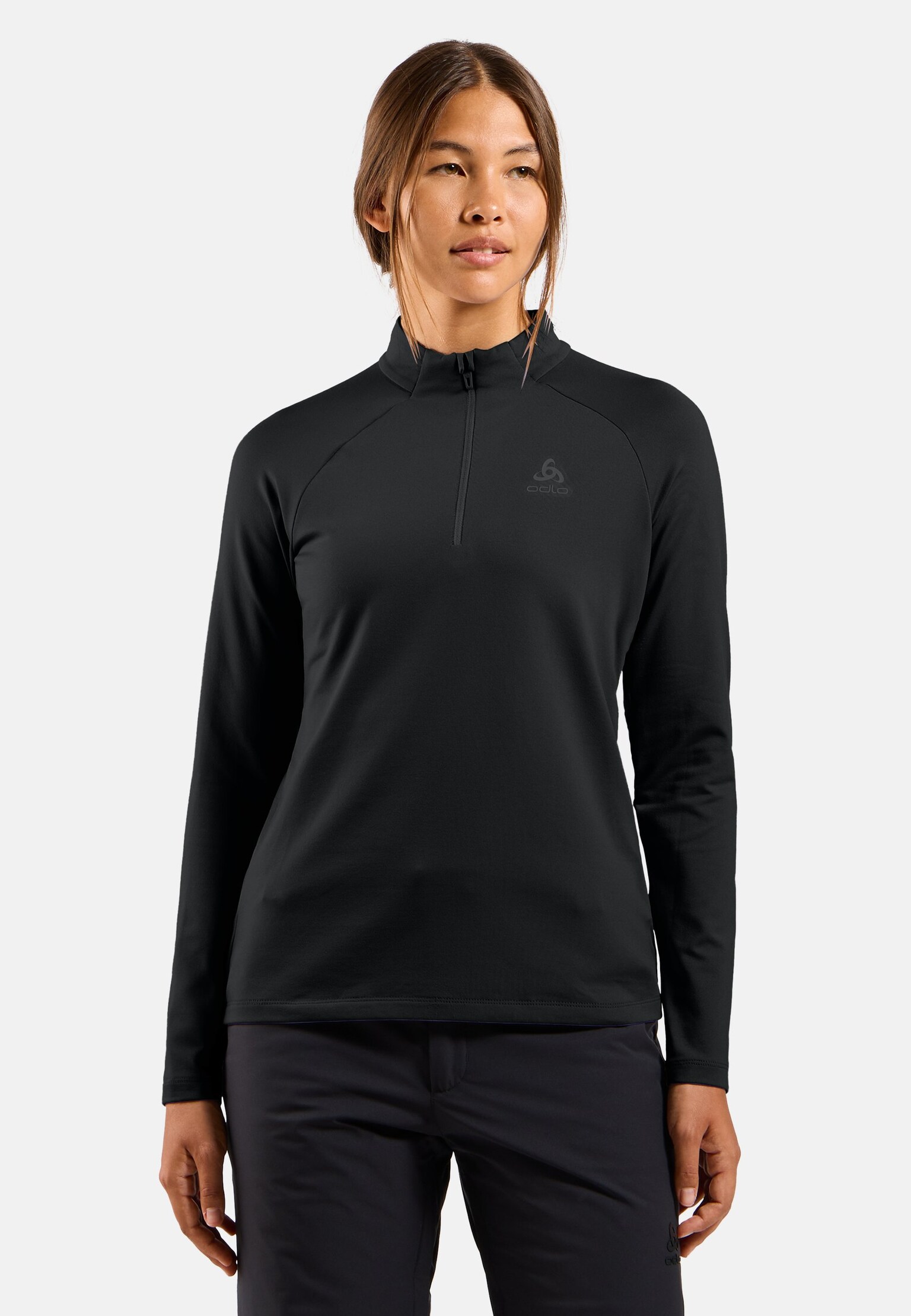 The Essentials Light half-zip mid layer