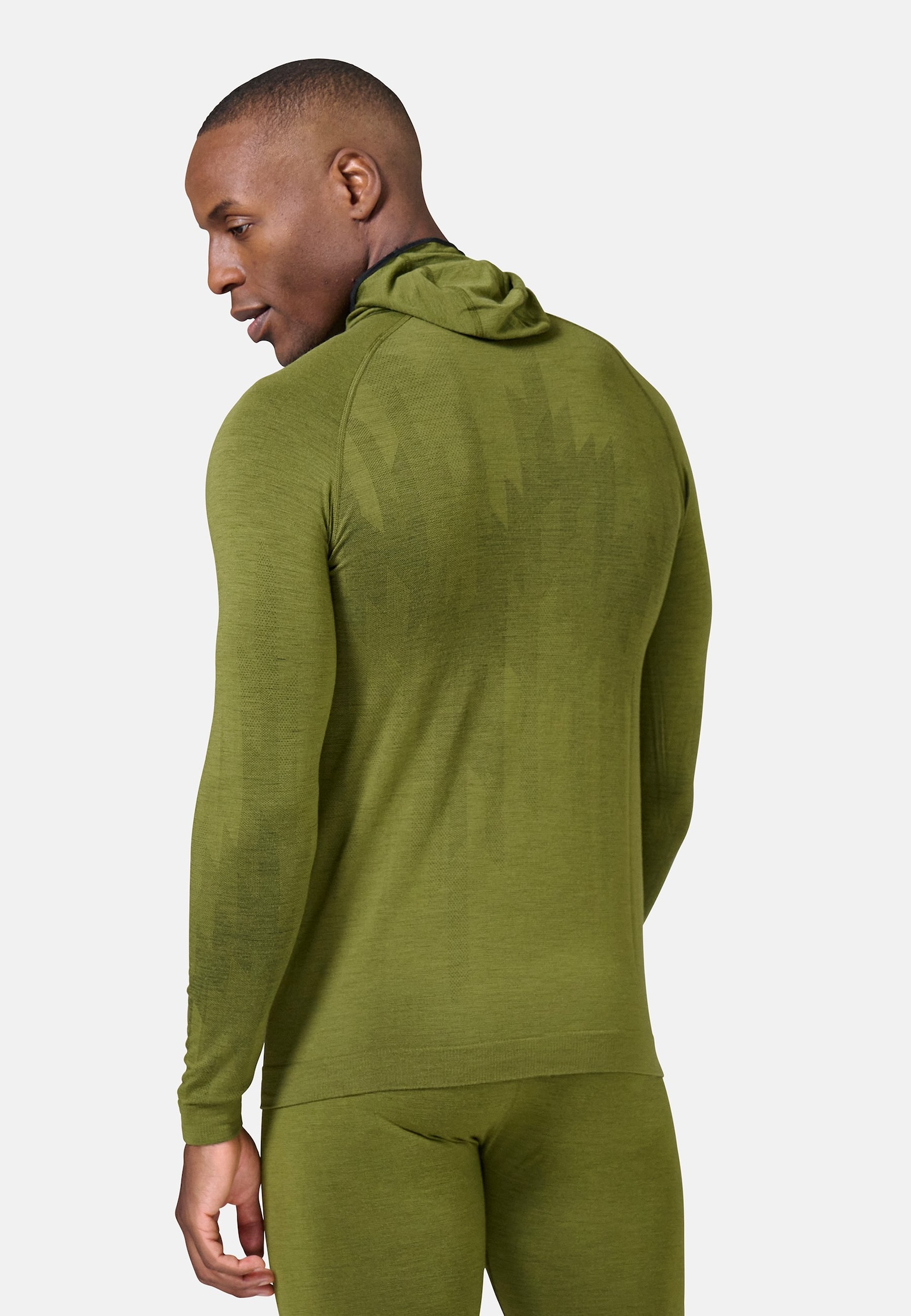The Kinship Performance Wool Warm Base Layer with Facemask